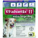 K-9 Advantix  II   over 55  blue   4 packs