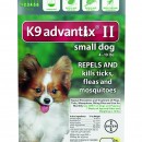 K-9 Advantix  II   0-10   green   6 packs